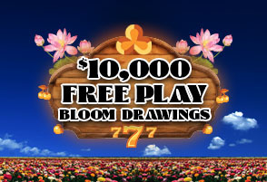 $10,000 Free Play Bloom Drawings