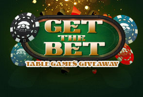 Get The Bet Table Games Giveaway